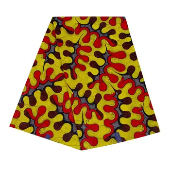 

2020 Ankara Fabric African Real Wax Print African Wax Fabrics for Dress 100% Cotton Real Wax Pagne African Materials