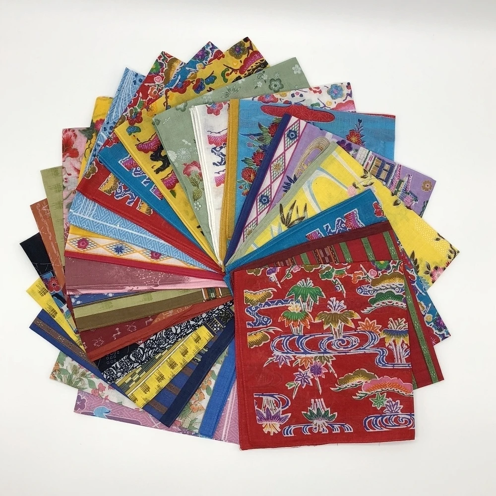 

Japanese style Handkerchiefs 40*40cm / 100% cotton 60's wholesale / Harajuku printing