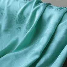 Жаккардовая атласная ткань шелковое платье-Чонсам ткань одежды BH2026 0,5 м