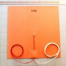 400X400 мм 1200 Вт/NTC 100 K Термистор Keenovo силиконовый Нагреватель Коврик для огромный Мега Куб 3d принтер Тепловая плита