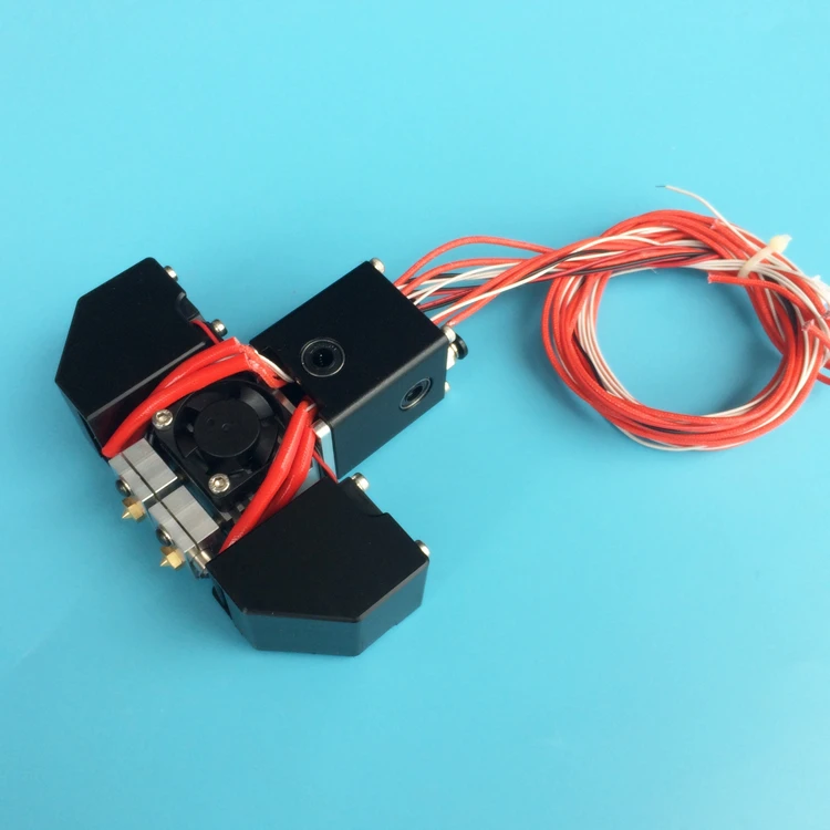 Fussor UM2+ Ultimaker 2 Аксессуары для 3D принтера крест слайдер Химера 2 цвета outet hotend печатающая головка полный комплект