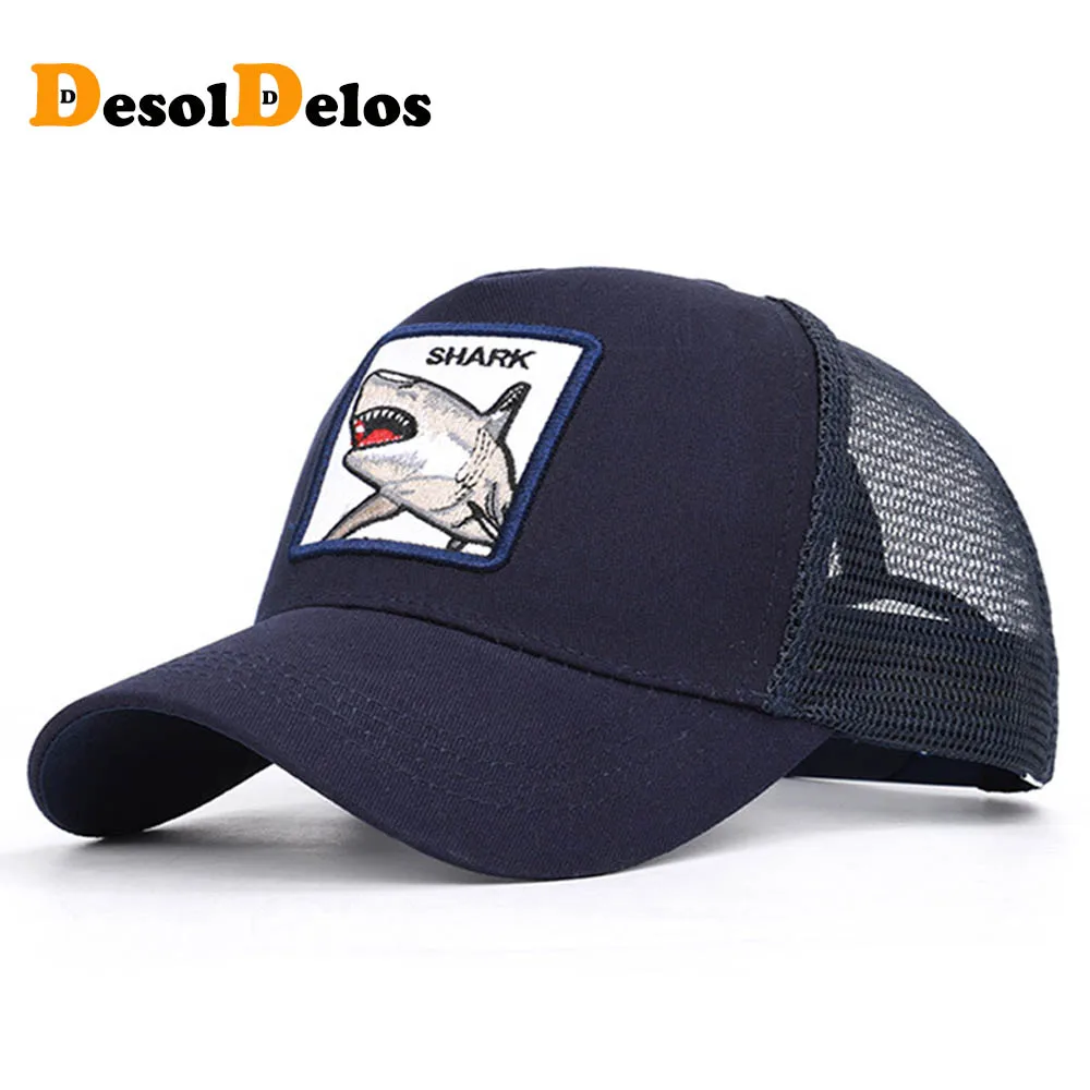 

Fashion Animals Cap Embroidery Mesh Baseball Cap Unisex Women Men Snapback Cap Dad Hat Summer Bone Adjustable Hip Hop Dad Gorras