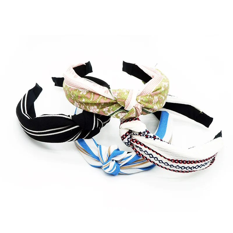 Haimeikang-2018-Cute-Knot-Plastic-Hairbands-Headbands-for-Women-Girls-Fabric-Floral-Print-Hairband-Wide-Hair (3)
