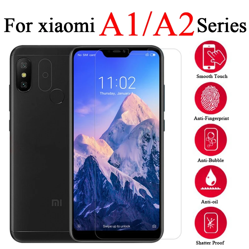 Защитное стекло для xiaomi a2 lite redmi 6 pro 6x 5x a1 a 1 2 5 x light xaomi xaiomi xiami ksiomi a2lite защита