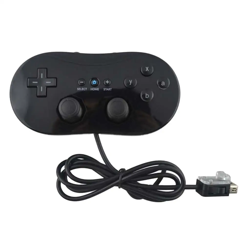 

Gamepads Classica Gaming Pad Wired Wired Games Controller For Nintendo For Wii Turbo Function Handle Gaming Controller Gamepad