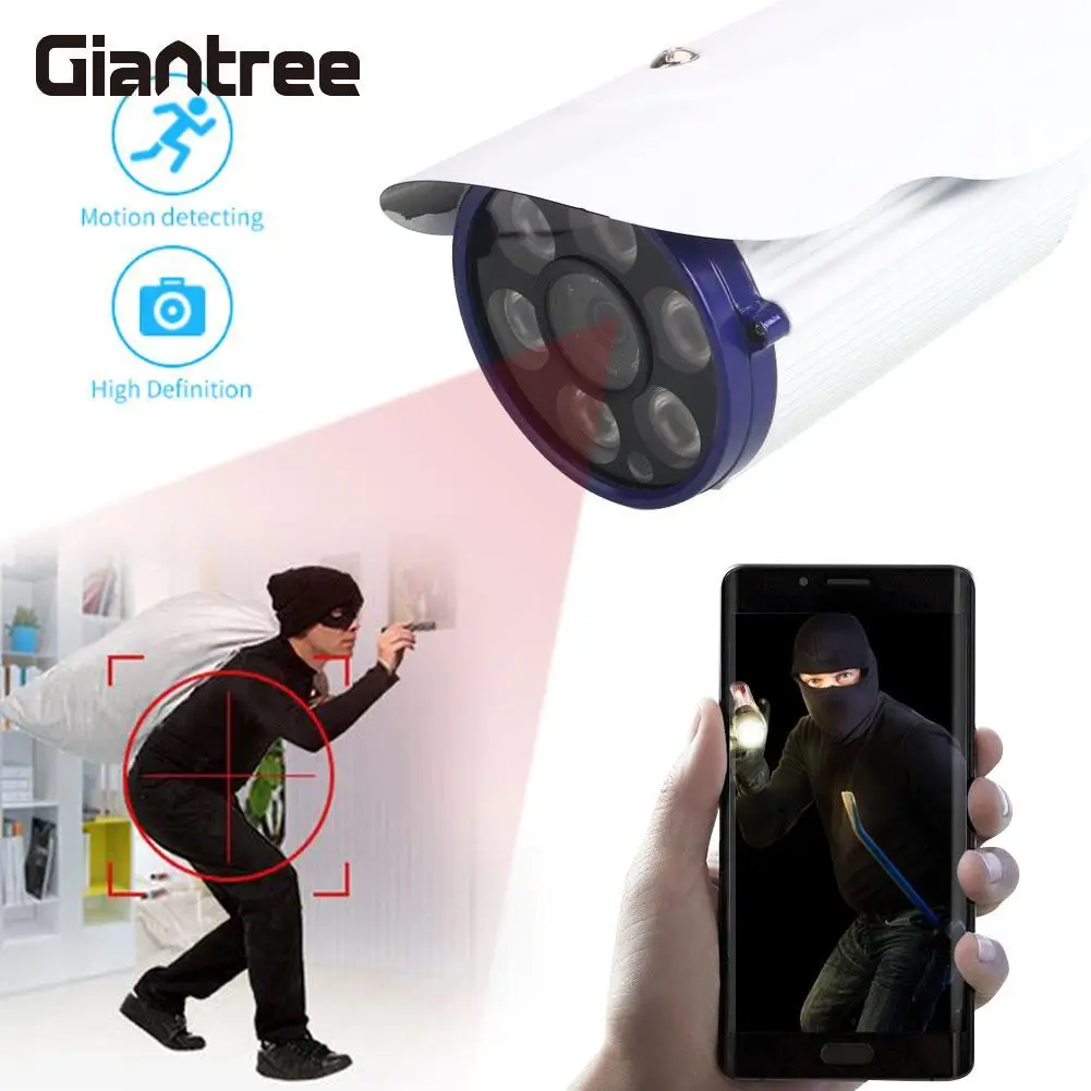 

giantree WIFI 3.6mm Lens HD 960P IP Camera Motion Detection Security Camera Home Surveillance Camera