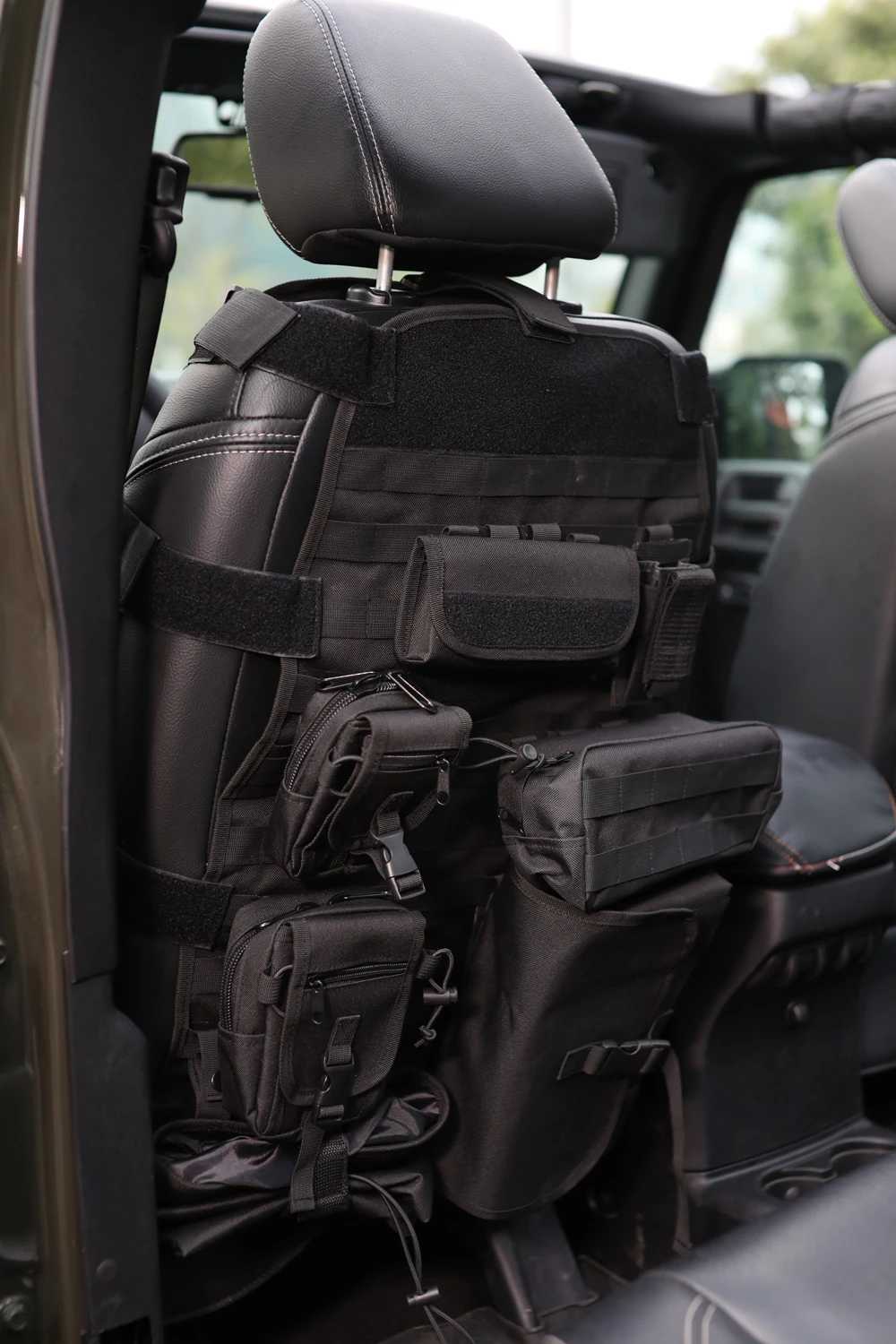 Интерьер автомобиля переднего сиденья комплект сзади сумка для хранения для Jeep Wrangler JK 2007- Мульти Карманы Tool Kit беспорядок держатель# CEK063