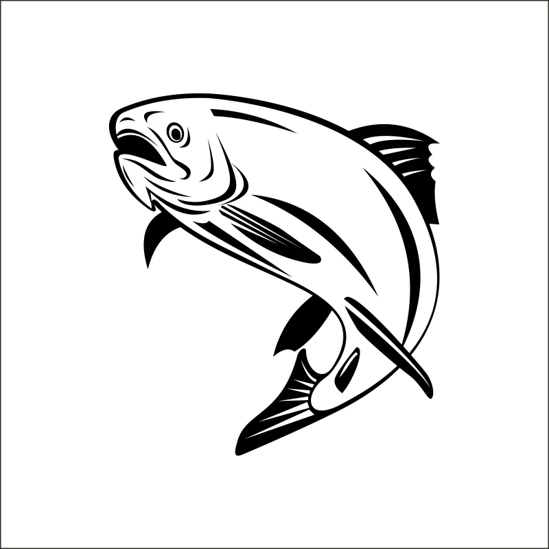 Fishing Sticker Name clever Fish Decal Angling Posters Vinyl Wall Decals Pegatina Quadro Parede Decor Mural Fish Sticker 15