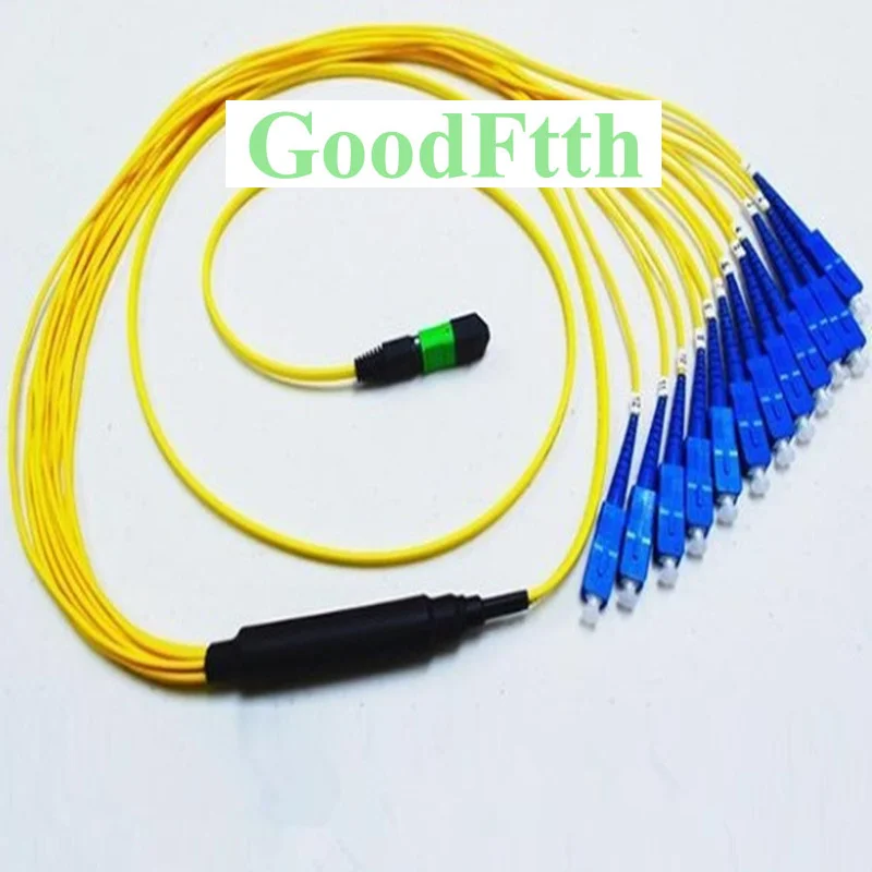 

Fiber Optic Patch Cord MPO-SC SM 12 cores Breakout 3mm GoodFtth 1-15m