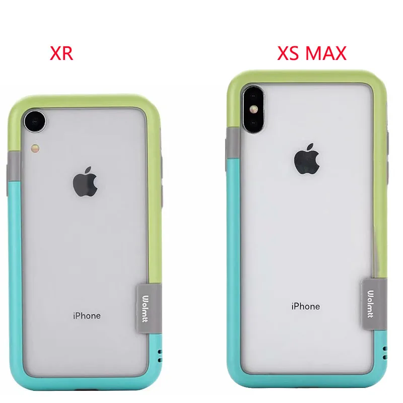 Bumper Case For iPhone 13 12 Mini 11 Pro Max 7 8 Plus X S XS Max XR Dual Color Bumper Border Soft tpu + PC Case Cover Skin cute iphone 12 pro max cases