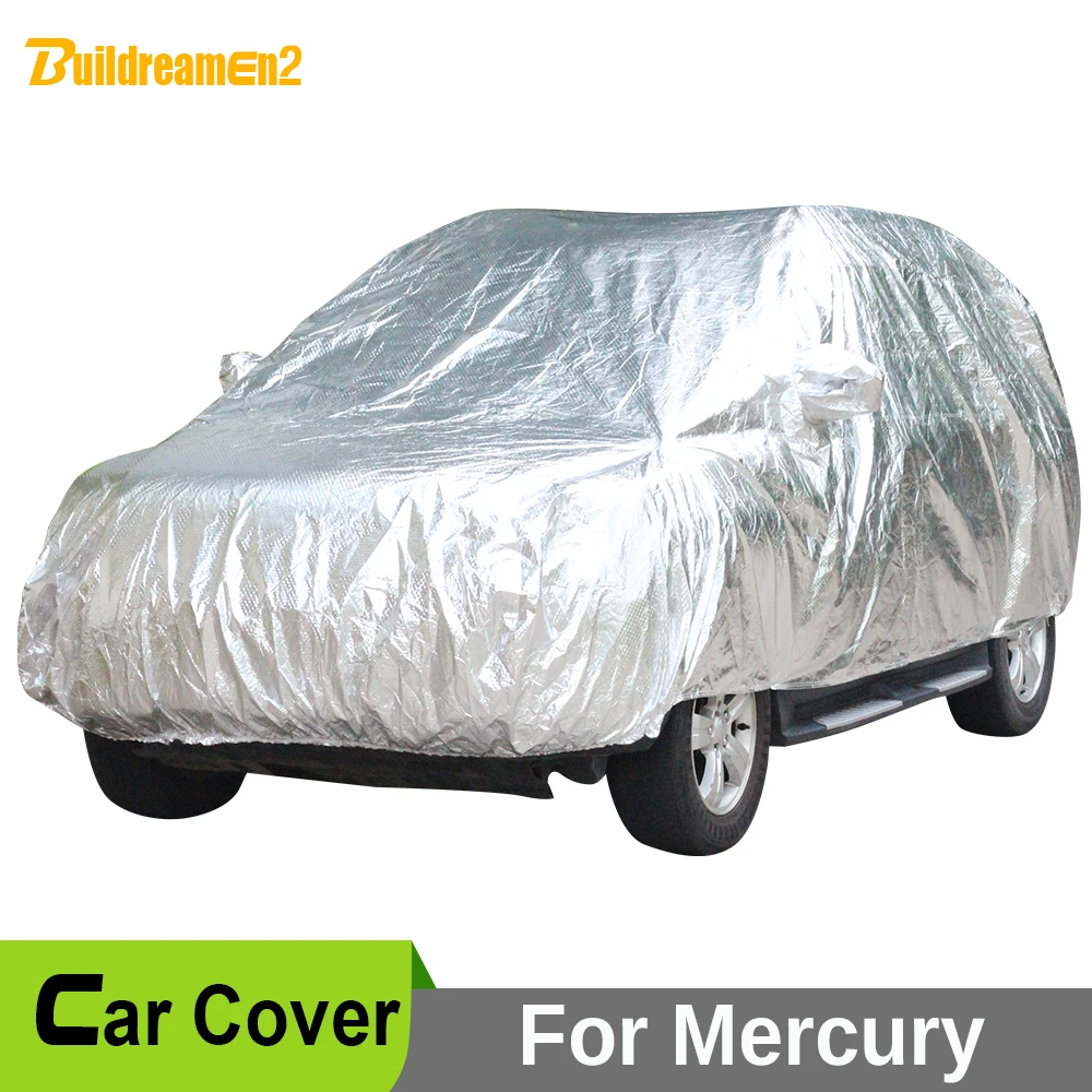 

Buildreamen2 Waterproof Car Cover Sun Shield Snow Rain Dust Scratch Hail Protection Car Covers For Mercury Mariner Mountaineer