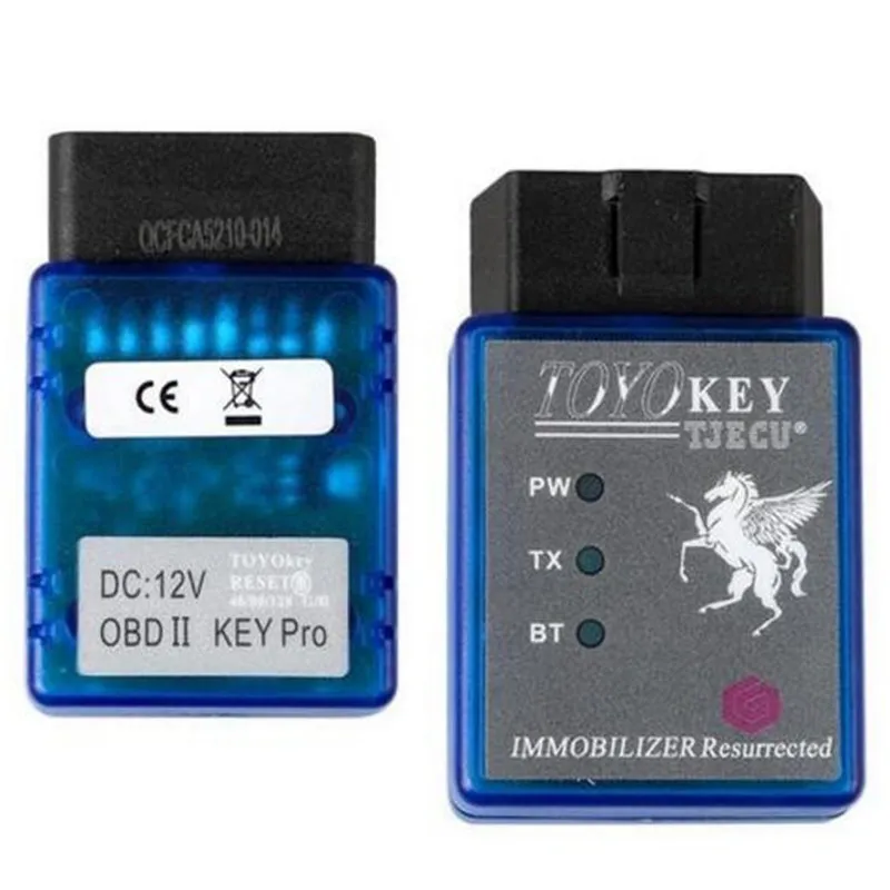 TJECU TO YO ключ OBD II PRO Поддержка для Toyota G & H все Утерянные ключи работают с мини CN900 и
