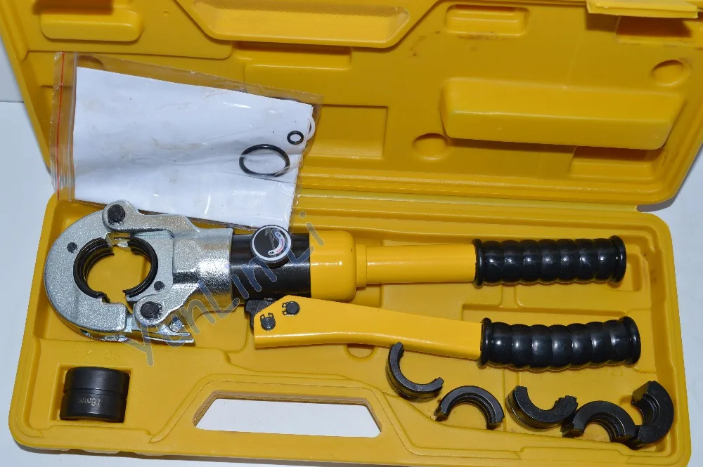 

1 Set Hydraulic Fitting Tool For PEX Pipe Fittings PB Pipe Copper AL Connecting Range 16-32mm FT-1632B