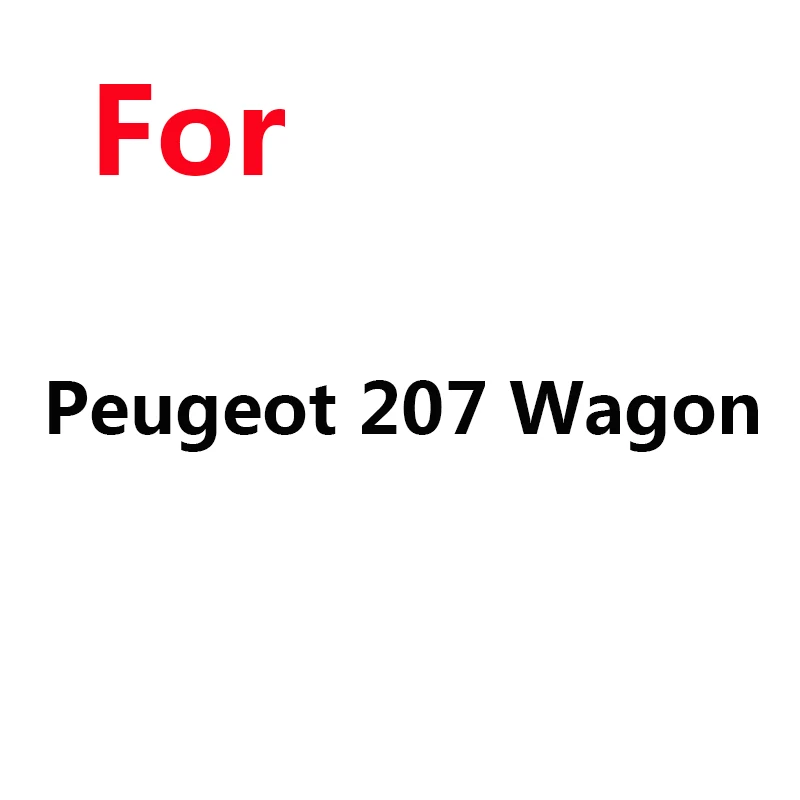 Cawanerl чехол для автомобиля, защита от солнца, снега, дождя, защита от ультрафиолета, защита от пыли для peugeot 1007 107 2008 206 207 208 - Название цвета: For 207 Wagon