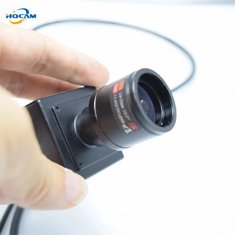 HQCAM 1080P Мини ip-камера ONVIF 2,8-12 мм ручной варифокальный зум-объектив P2P Plug and Play с металлическим кронштейном маленькая камера безопасности
