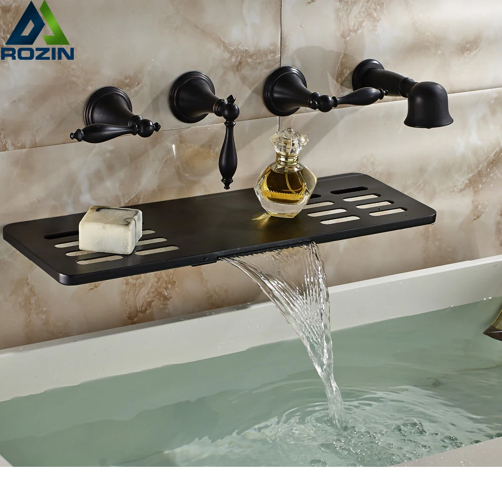 Online Get Cheap Bronze Tub Spout Aliexpresscom Alibaba Group - Oil Rubbed Bronze Wall Mounted Bathroom Tub Faucet Waterfall Spout W Soapdish Hand Shower online get cheap bronze tub spout aliexpresscom alibaba group - oil rubbed bronze wall mounted bathroom tub faucet waterfall spout w soapdish hand shower