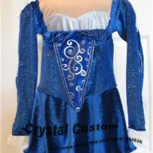 Пользовательские платья для катания на коньках для девочек бренд Vogue соревнования в фигурном катании платье для женщин DR3045