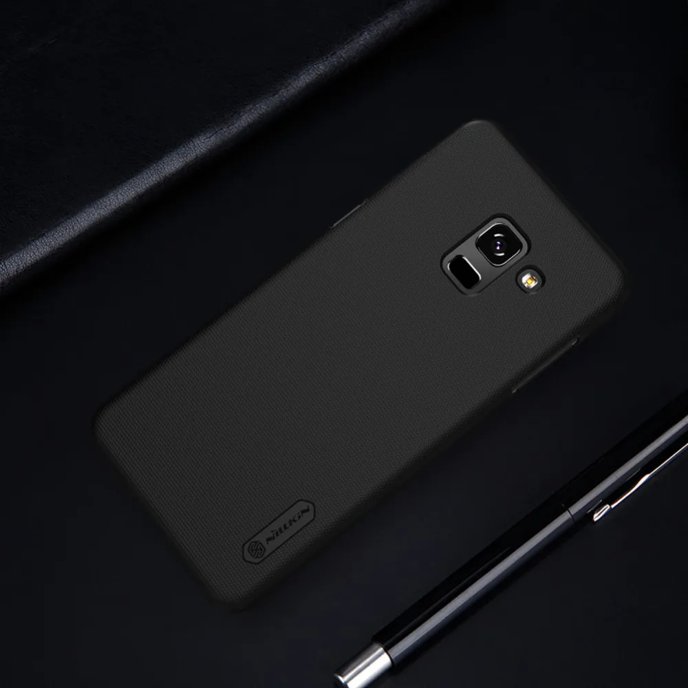Чехол для Samsung Galaxy A8 2018 5 6 &quotNillkin матовый защитный пластиковый чехол samsung galaxy 2018|for