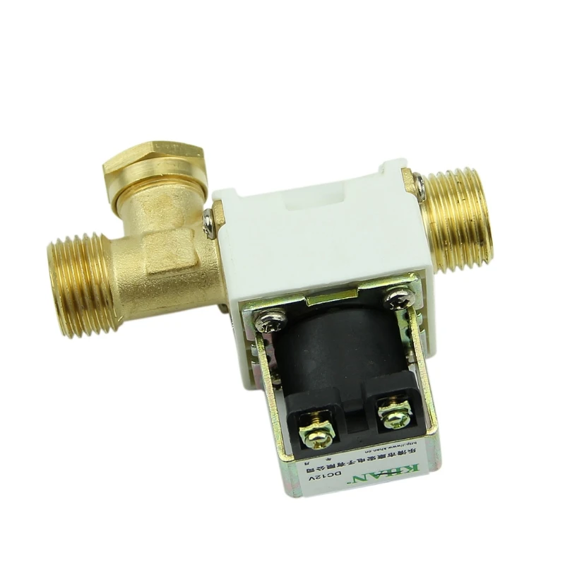 1/2" Electric Solenoid Valve For Water Air N/C Normally Closed DC 12V New Mar28