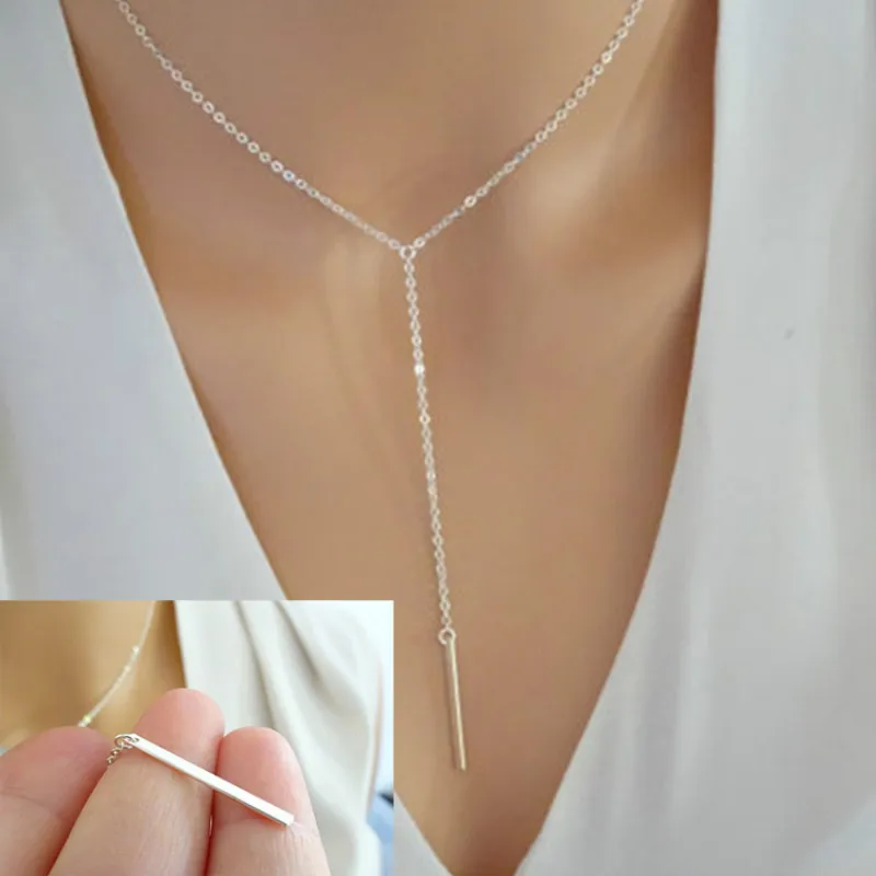 Женское винтажное ожерелье Y длинное чокер с подвеской|y necklace|lariat necklacechoker necklace |