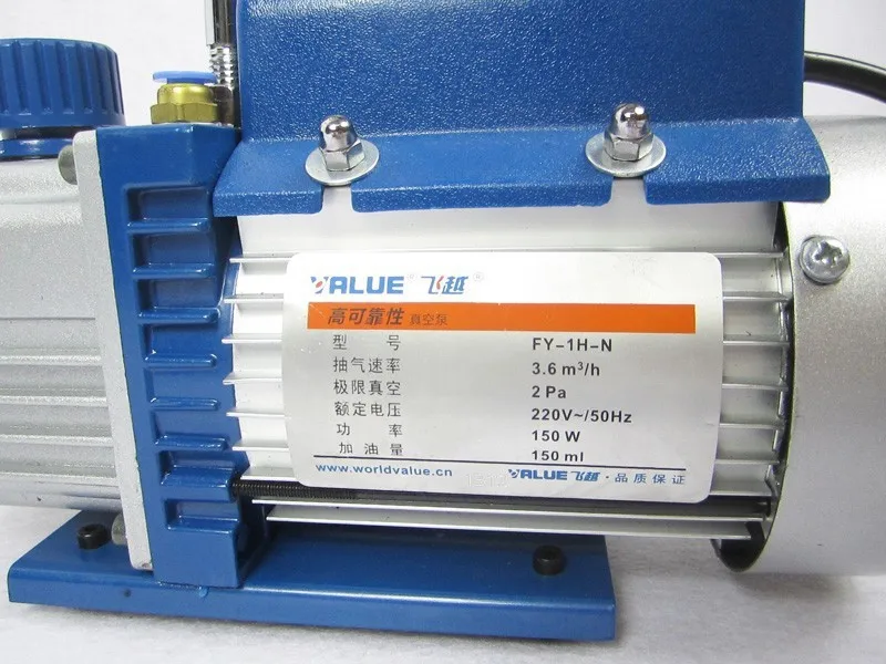 220 В портативный воздушный вакуумный насос FY-1H-N Окончательный вакуум для ОСА ламинатор и ЖК-экран сепаратор