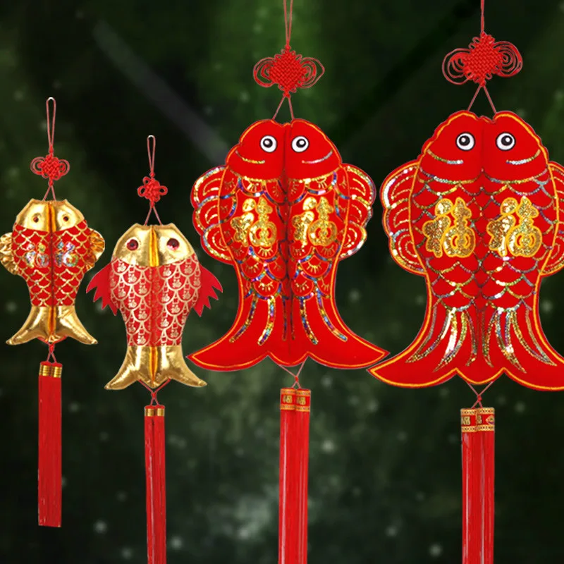 chinese new year fish decor