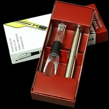 20 шт. лед охладитель вина stick торговля, Нержавеющая сталь бутылки вина охладитель, вино Pourer С холод стержень