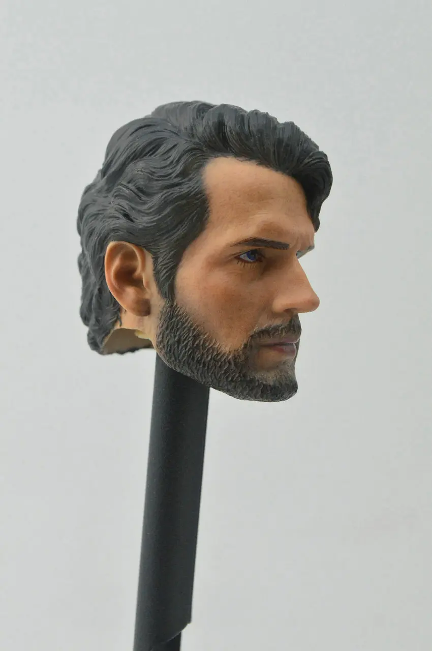 На заказ борода Henry Cavill 1/6 голова лепить для горячих игрушек Супермен мышечное тело