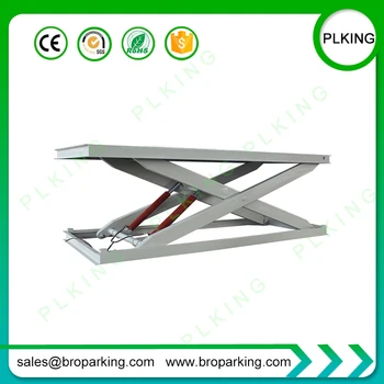 

PLKING 3t Home Garage Electric Scissor Lift 4m Car Lift Machine Car Elevator