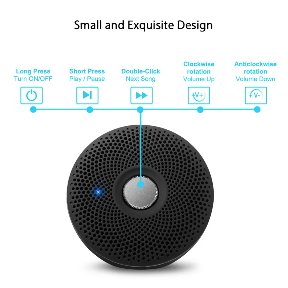 August MS430 Wireless Bluetooth Speaker
