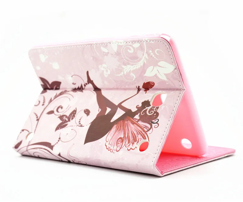 Подставка из искусственной кожи Diamond Girl планшет чехол для samsung Galaxy Tab 8,0 дюймов T350 T355 P350 SM-T355 чехол