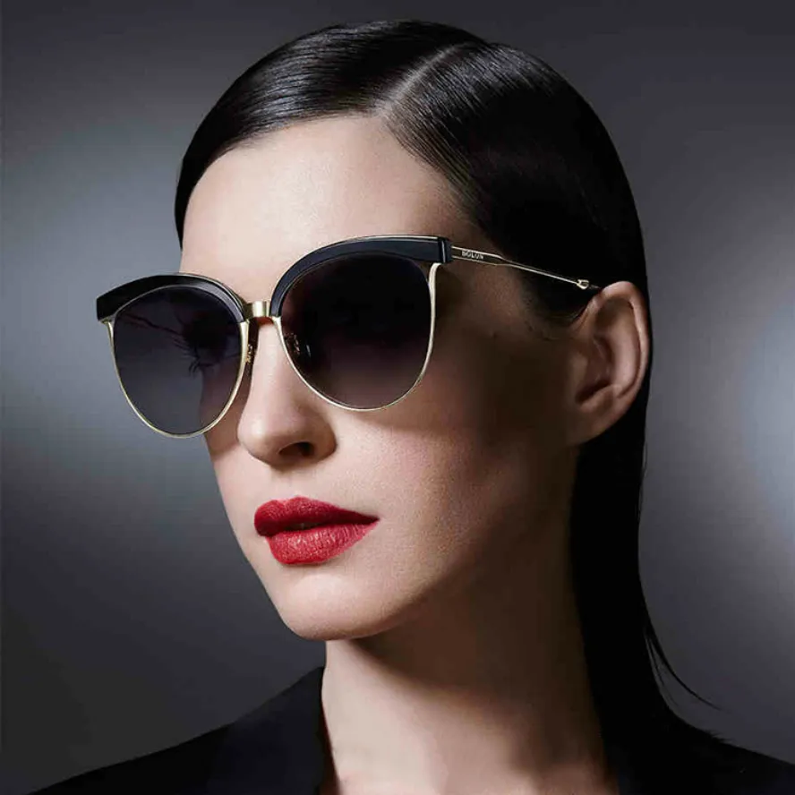 Buy Fashion Brand Sunglasses Women 2016 Lady Sunglasses Metal Polarized Sun