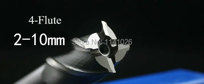 9pcs/set 2.0~10mm 4 Flute Milling Cutter CNC Equipment milling cutter rotary Aluminium End Mill Lathe Tool | Инструменты