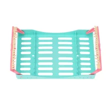 Стоматологическая пластиковая стойка для стерилизации хирургическая Дезинфекция инструментов коробка автоклав кассета боры держатель для дезинфекции стоматологический инструмент