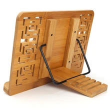 Складной планшетный ПК учебник/Музыкальная подставка для книг и бумаг/настольная книжная подставка с Ретро полым элегантным узором