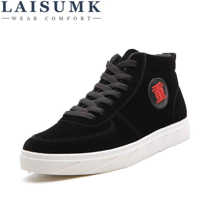

LAISUMK Hot Sale Men Shoes Lace Up Men Canvas Shoes Male 2019 Casual Shoes For Men Trainers Soft And Comfortable Sneakers