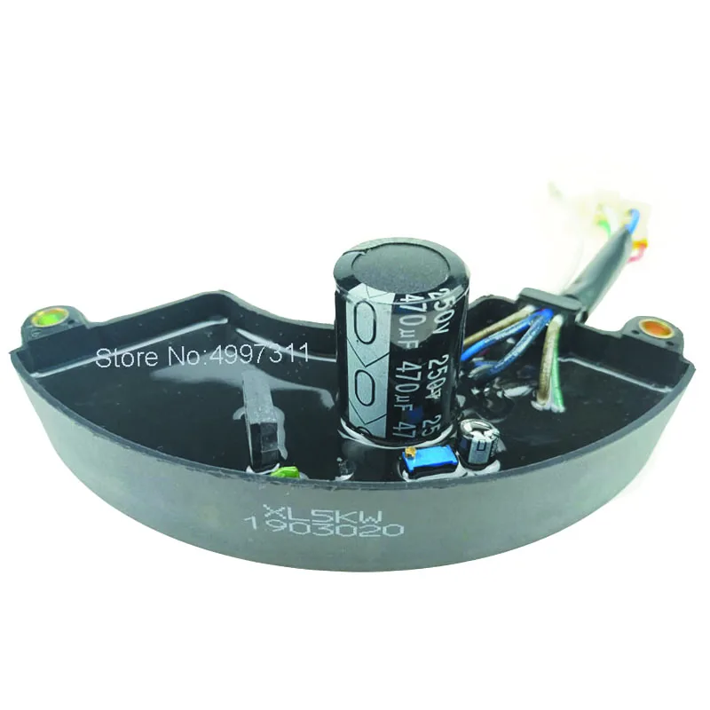 

5kw 6.5kw gasoline generator avr universal automatic voltage regulator for alternator 400v 470uf for free shipping