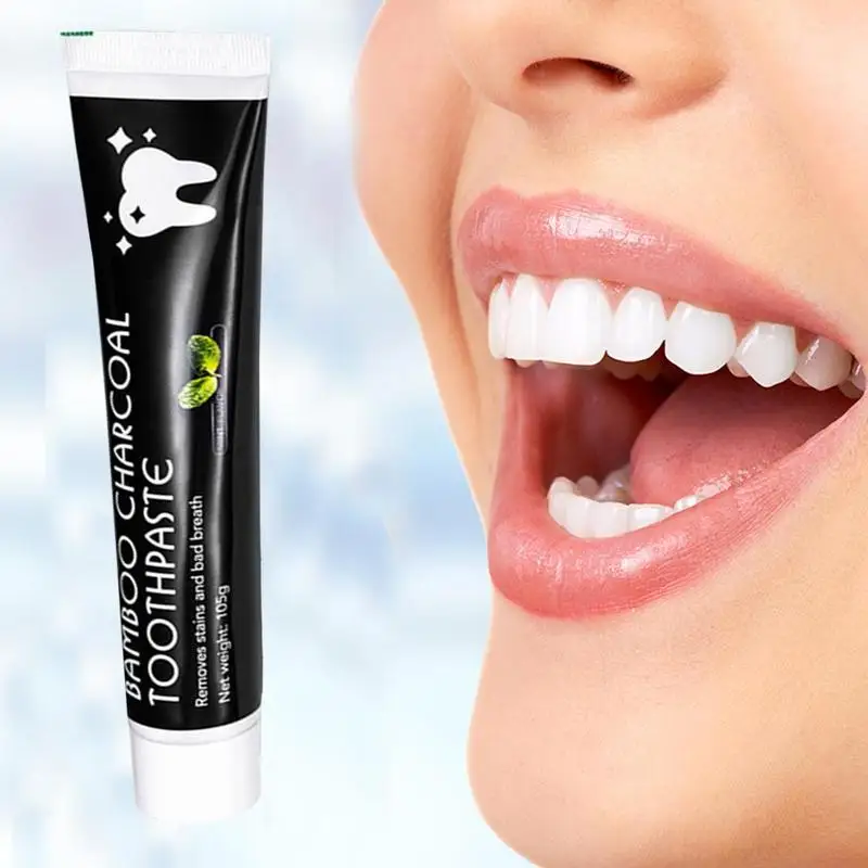 Уход за зубами бамбуковая зубная паста натуральный активированный уголь отбеливающая зубная паста гигиена полости рта уход FDA CE сертификат