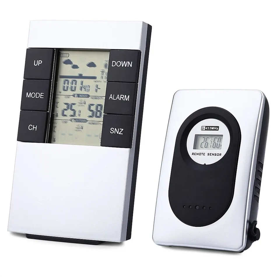 Online Buy Wholesale Modern Outdoor Thermometer From China Modern - Led Digital Weather Station Wireless Indoor Outdoor Alarm Clock Thermometerhumidity Meter Wireless Sensor Hygrometer Clock online buy wholesale modern outdoor thermometer from china modern - led digital weather station wireless indoor outdoor alarm clock thermometerhumidity meter wireless sensor hygrometer clock