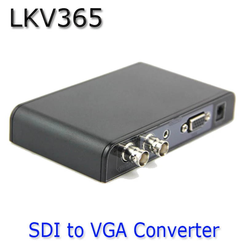 LKV365 SDI VGA видео конвертер с аудио, SD-SDI/HD-SDI/3G-SDI VGA конвертер преобразования Full HD 1080p