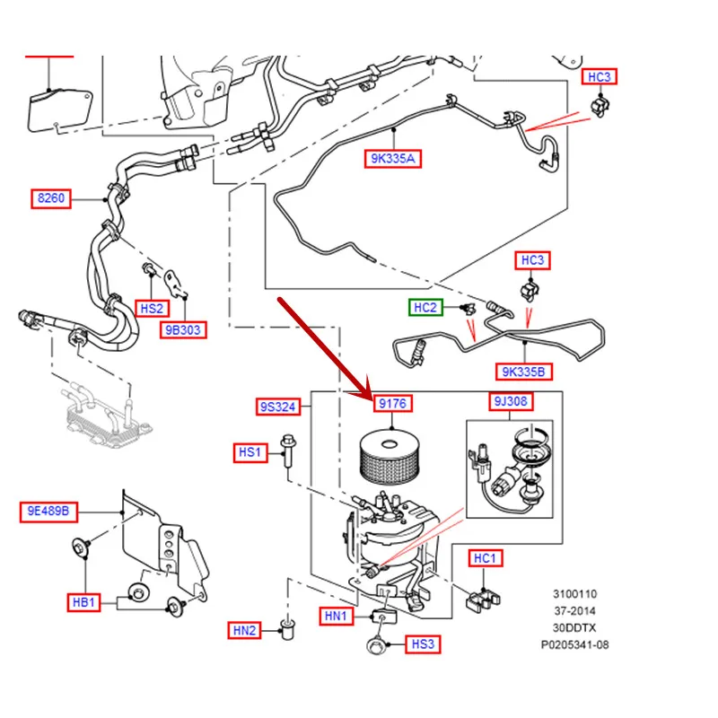 Автомобильный масляный фильтр fuel для Dis cov ery3 Dis cov ery4 ran ger ove rspo rt 2005-2013 дизельный бак топливный фильтр