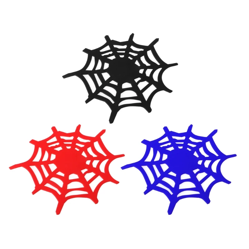 

Removable Silicone Grip Anti-slip Car Dashboard Spider Web Mat Reusable Mobile Phone Holder Sticky
