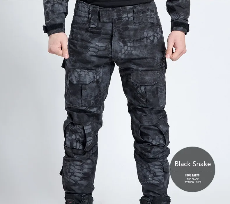 Водонепроницаемые тактические военные камуфляжные брюки карго для мужчин Rip-Stop анти-пиллинг армия спецназ армейские брюки дышащие