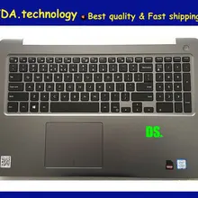 Wellendorff 96% Новинка/оригинальная американская клавиатура для DELL INSPIRON 15-5000 5565 5567 с подставкой для рук верхняя крышка сенсорная панель