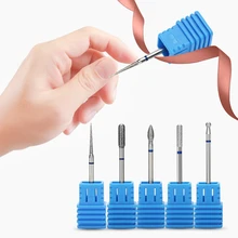 Gustala 1 шт. электрические фрезы для ногтей Шлифовальные станки полирующая головка для ногтей маникюрный резак аксессуары для маникюра художественные инструменты салоны