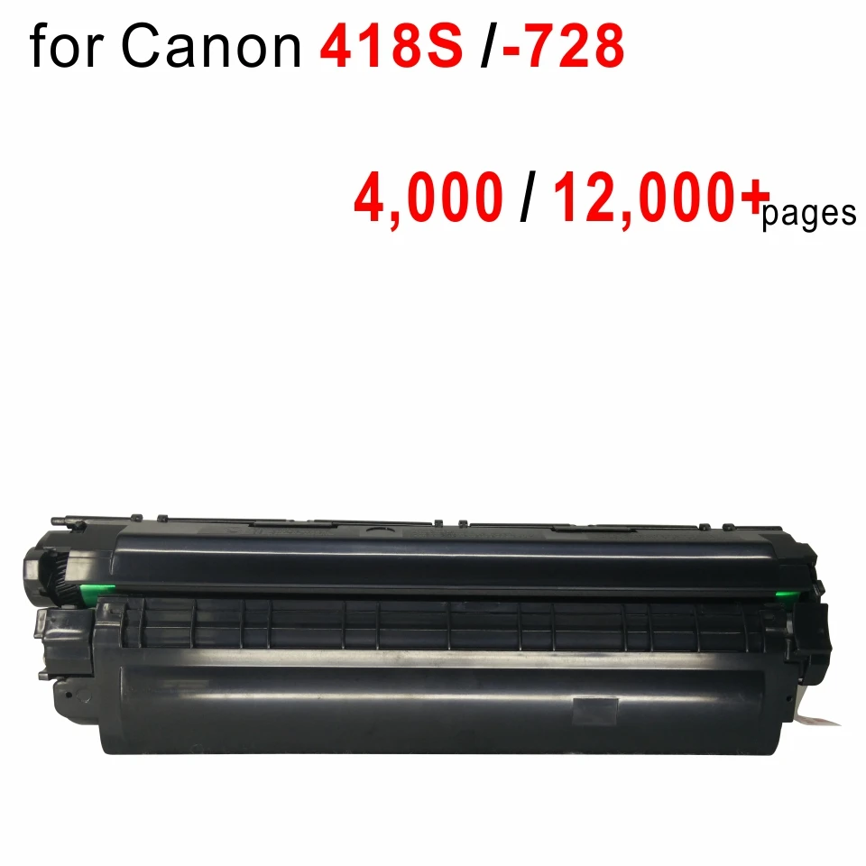 4000 страниц большой Ёмкость многоразового картриджа 728 совместимых Canon FAX 418 S 418SG