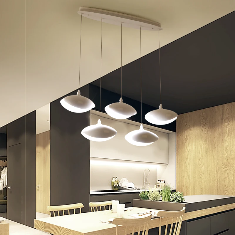 Eusolis Led iluminación Interior Hanglampen Interior Hom Lamparas De Techo plegable Moderna Lampe Deco Lustres Para Sala De Jantar