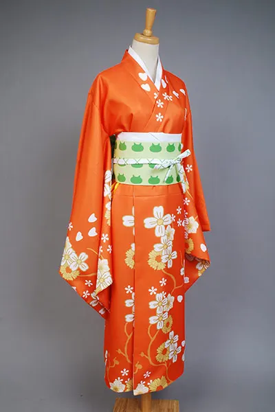 Супер Danganronpa 2 Hiyoko Saionji Косплей Костюм Кимоно для взрослых женщин|cosplay costume|costumes for