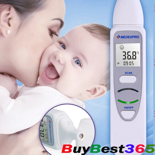 Termómetro De Oído Infrarrojo 3 modo Medical Bebé Adulto seguro Termómetro Digital NT2 