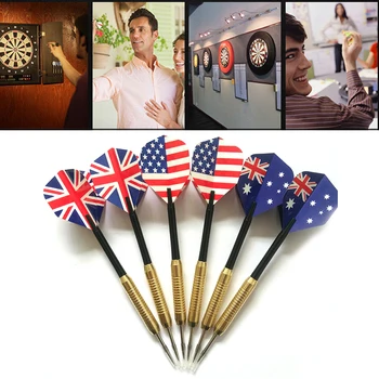 

New Copper-Plated Needle Pin Dart Board Toy Random Needle Copper-Plated